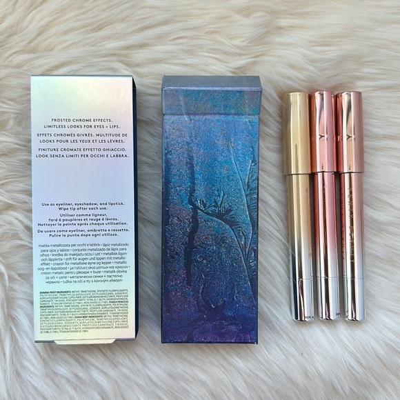 Fenty Metallic Eye + Lip Crayon Set in Frost Bunny - Picture 2 of 3